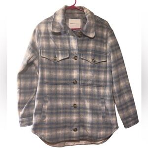 American Eagle Plaid Oversized Shacket jackete Woman’s xs